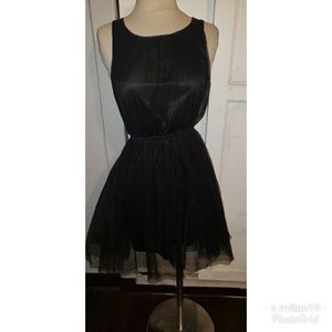 H&M Black tulle dress